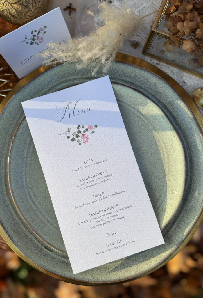 Menu Francesca