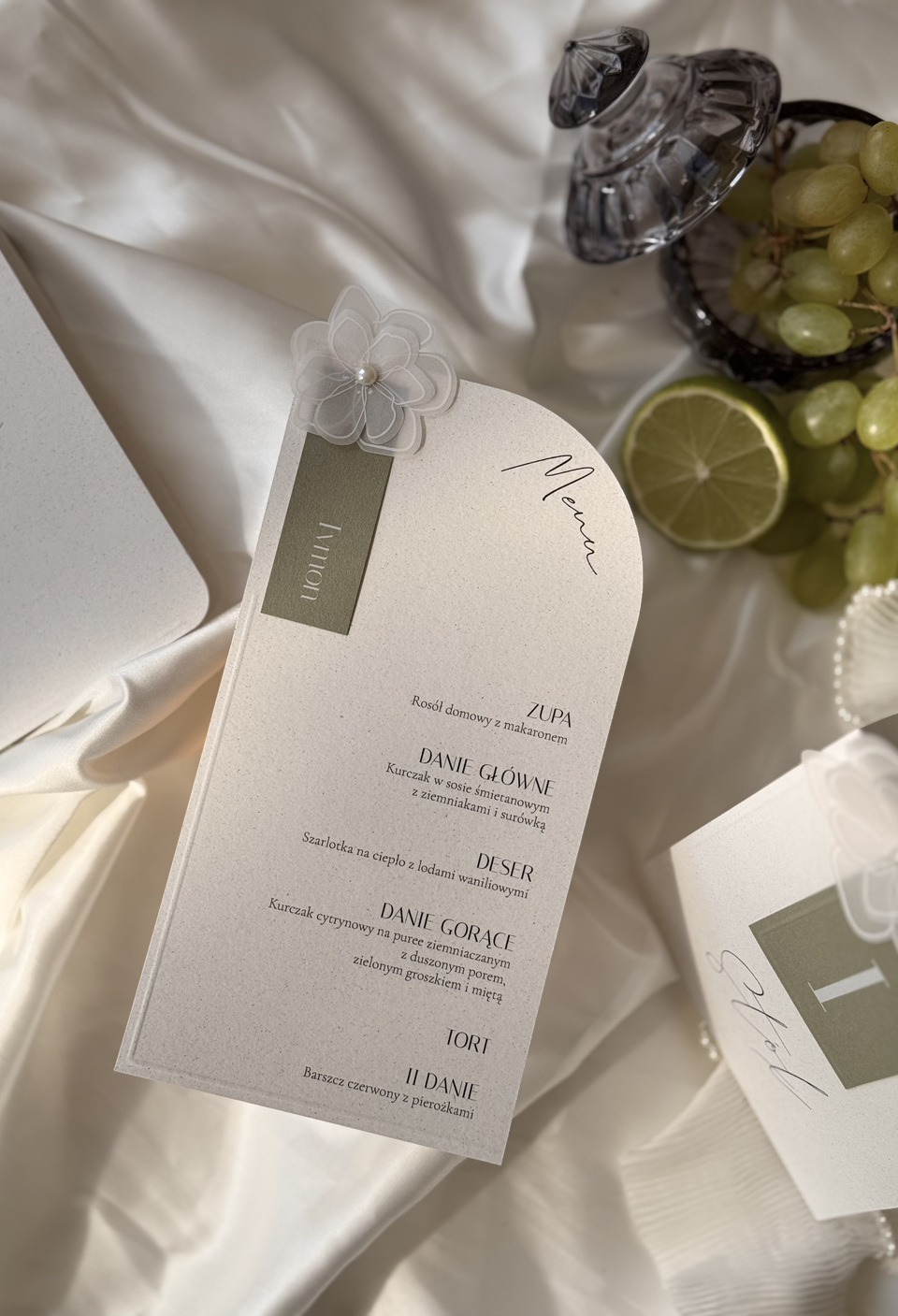 Menu-winietka Flower (zdjęcie 2)